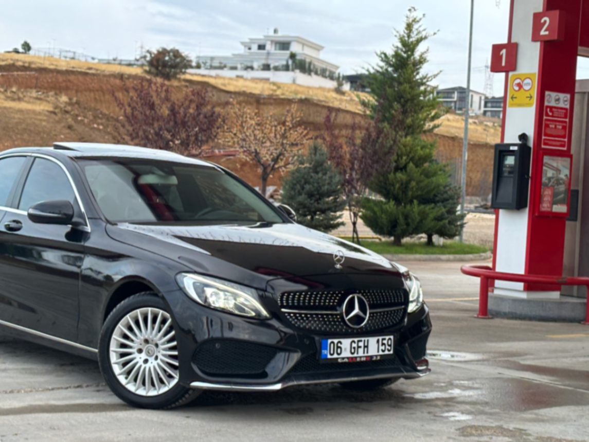 2017 MERCEDS C200 D İMZALI SERİ DERİ KOLTUK 195.000 KM ÇOK TEMİZZ - 4