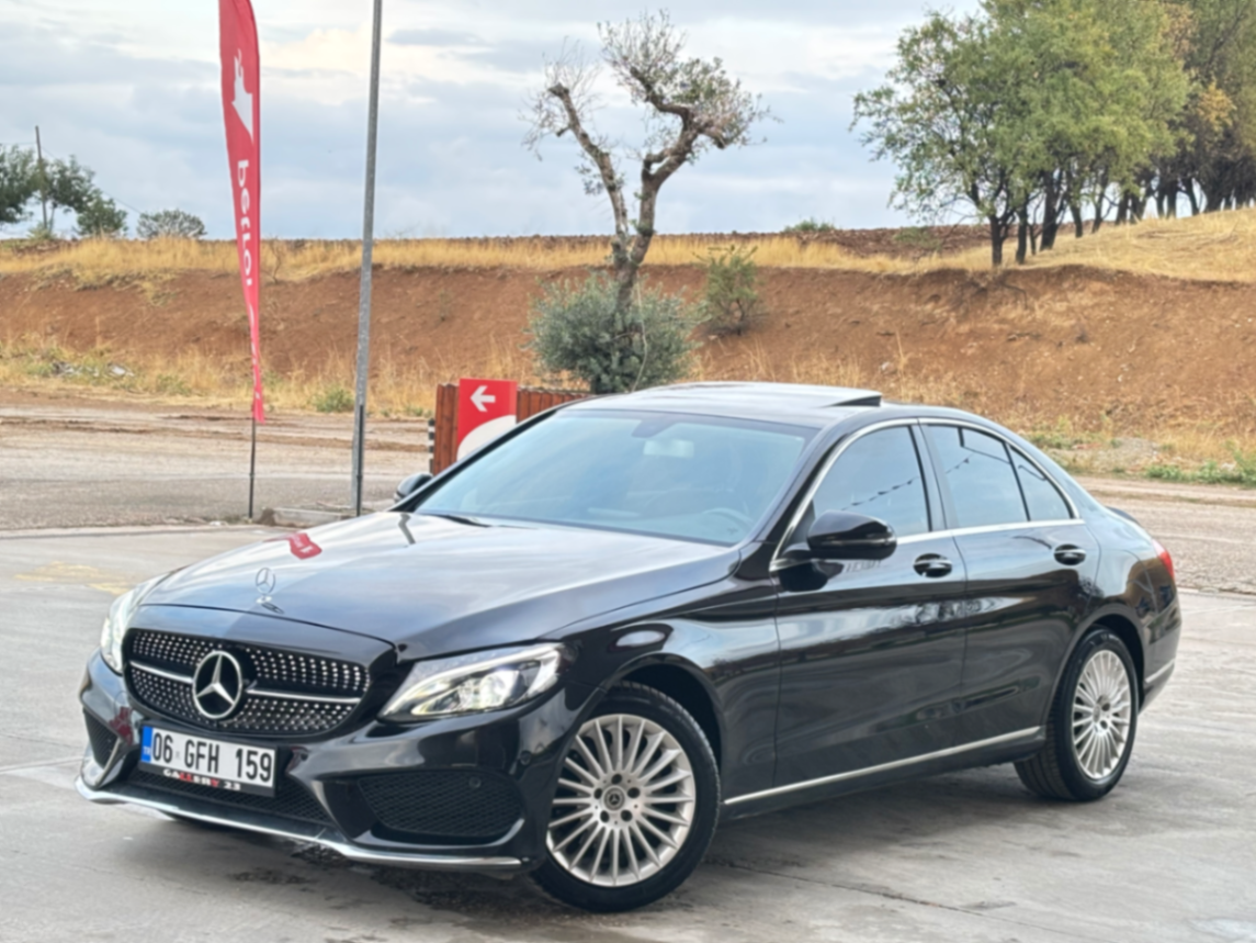2017 MERCEDS C200 D İMZALI SERİ DERİ KOLTUK 195.000 KM ÇOK TEMİZZ - 3